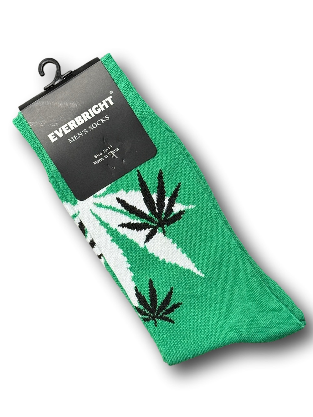 3/$18 Special Plant Leaf Funny Novelty Crew Socks - NWT - Picture 3 of 3